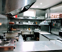 Behind the scenes — the kitchen at Cafe V76